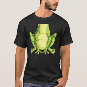 Camiseta Cuerpo de los disfraces de las ranas Anfibios Niño