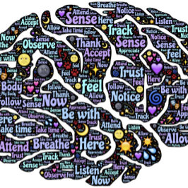 Camiseta Cuerpo de mediación Arte Inspirador de palabra