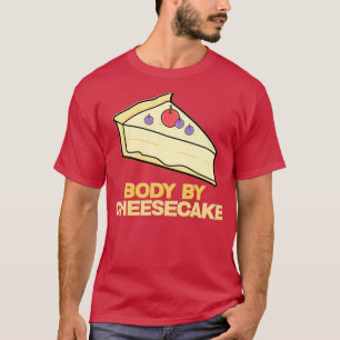 Camiseta Cuerpo de postres de queso asados helados dulces