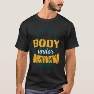 Camiseta Cuerpo De Trabajo De Kettlebell En Construcción Gy