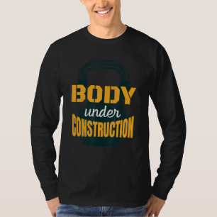 Camiseta Cuerpo De Trabajo De Kettlebell En Construcción Gy