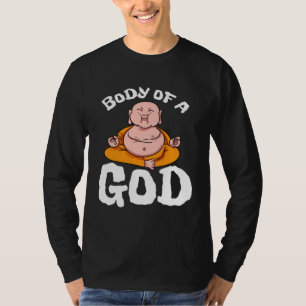 Camiseta Cuerpo De Un Dios Buda Yoga Hinduismo Meditación E