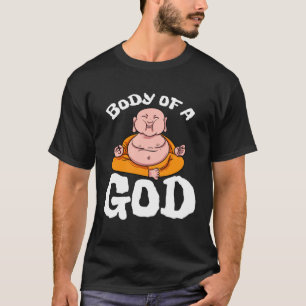 Camiseta Cuerpo De Un Dios Buda Yoga Hinduismo Meditación S