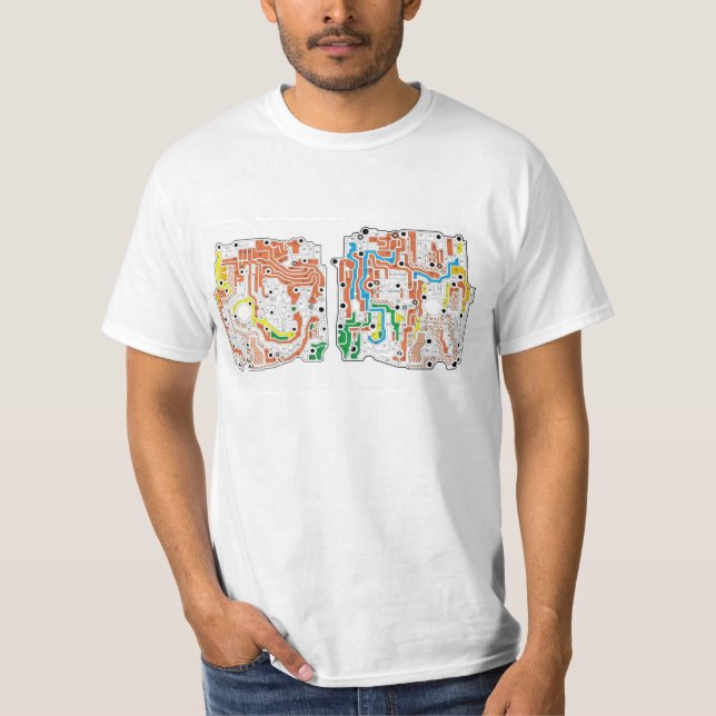 Camiseta Cuerpo de válvula de corazón de la transmisión (Anverso)