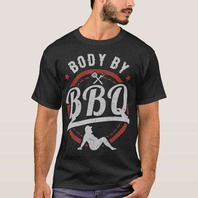 Camiseta Cuerpo divertido de los hombres por la iglesia de  (Anverso)