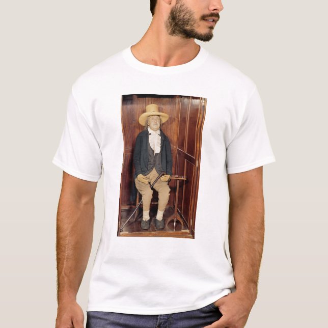 Camiseta Cuerpo embalsamado de Jeremy Bentham (Anverso)