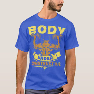 Camiseta Cuerpo en construcción Camisas divertidas gimnasio