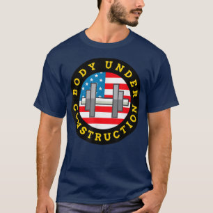 Camiseta CUERPO EN CONSTRUCCIÓN Fitness Workout Health Wei