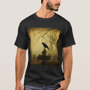 Camiseta Cuerpo gótico en una cruz