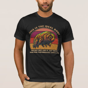 Camiseta Cuerpo Ideal Divertido de Tardígrado