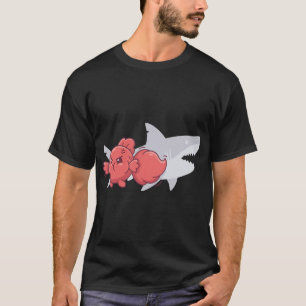 Camiseta Cuerpo Pequeño Gran Rabia Pez Betta Divertido
