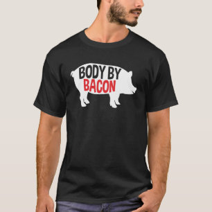 Camiseta Cuerpo Por Bacon De Bajo Carbón Alta Grasa Dieta K