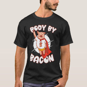 Camiseta Cuerpo Por Bacon Pork Breakfast Meaty Bacon