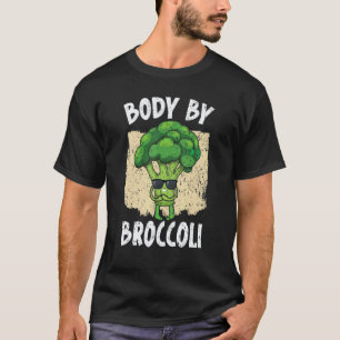 Camiseta Cuerpo Por Brócoli Vegano  Verdura Saludable Veget