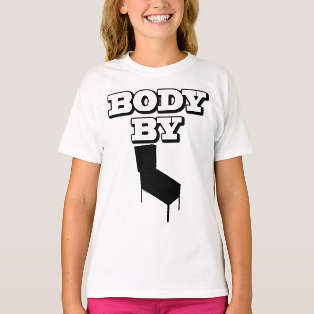 Camiseta Cuerpo por el pinball (Anverso)