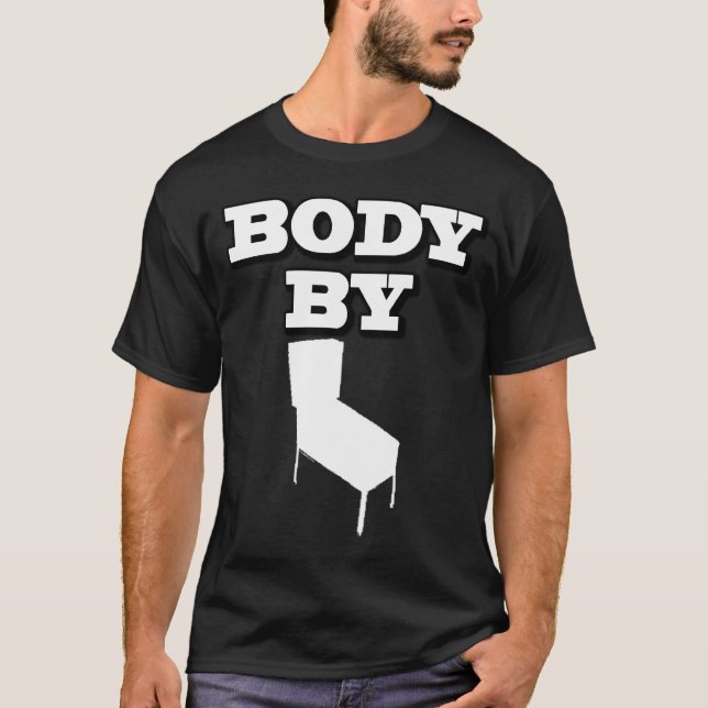 Camiseta Cuerpo por el pinball (Anverso)