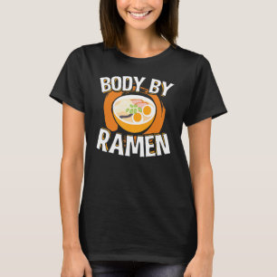 Camiseta Cuerpo por la divertida comida japonesa de Ramen
