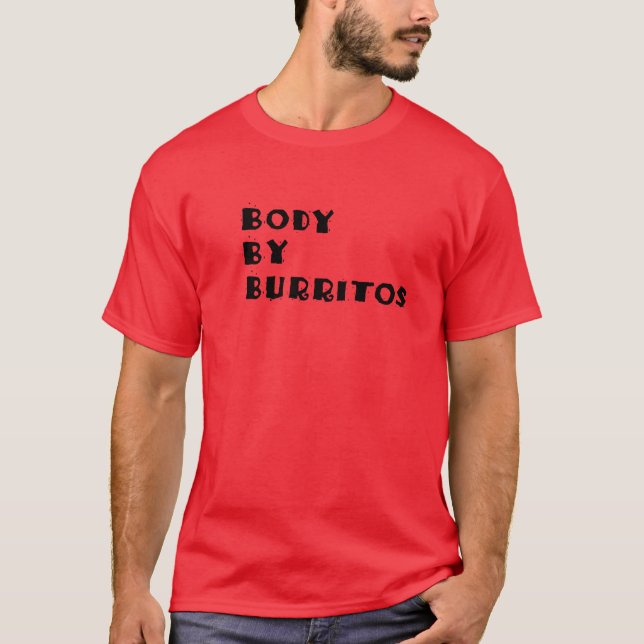 Camiseta Cuerpo por los Burritos (Anverso)