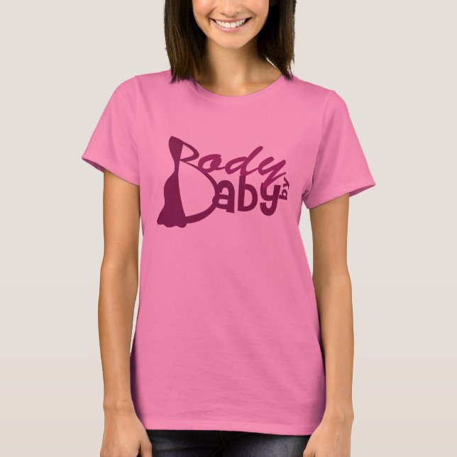 Camiseta Cuerpo por maternidad de bebé (Anverso)