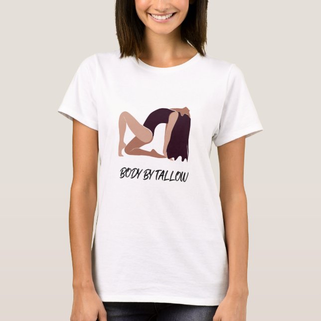 Camiseta Cuerpo por sebo (mujer) (Anverso)