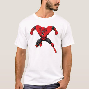 Camiseta Cuerpo rojo de la linterna - salto 1 de la rabia