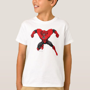 Camiseta Cuerpo rojo de la linterna - salto 1 de la rabia
