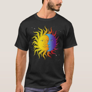Camiseta Cuerpos celestes Astrolog de la astronomía del sol