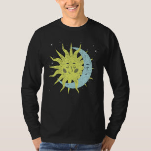 Camiseta Cuerpos celestes Galaxia Espacio exterior Sun Luna