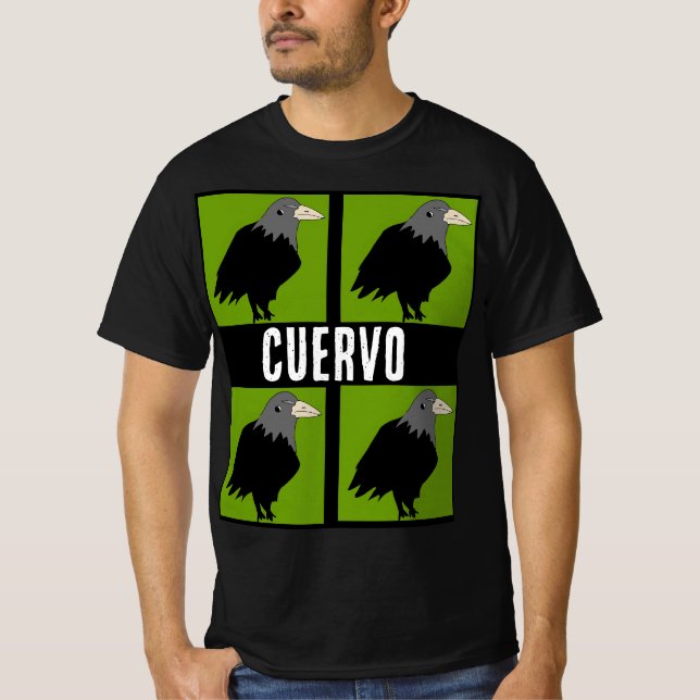 CAMISETA CUERVO (Anverso)