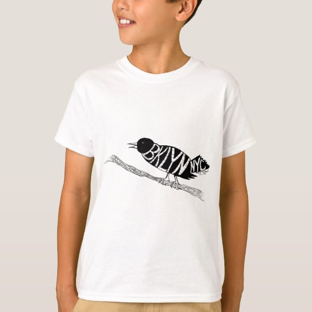 Camiseta Cuervo de Brooklyn (Anverso)