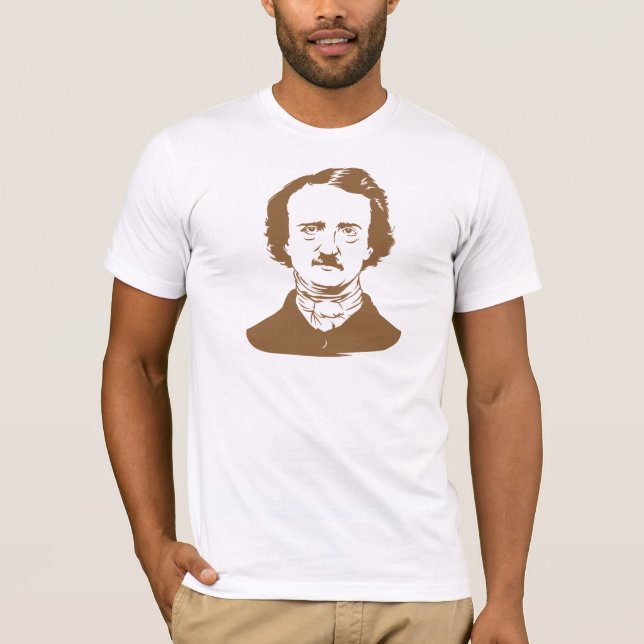 Camiseta Cuervo de Edgar Allen Poe (Anverso)