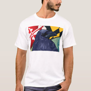 Camiseta Cuervo del ciudadano, Maryland nunca más