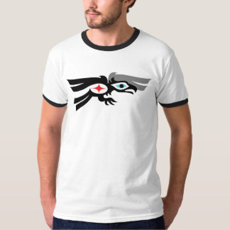 Camiseta Cuervo del Haida en vuelo