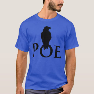 Camiseta Cuervo en la palabra escrita POE