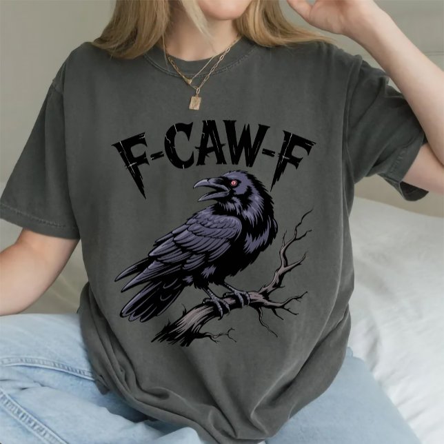 Camiseta Cuervo F graznido F (Subido por el creador)