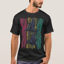 Camiseta Cuervo Hombre Mujer camiseta tshirt Bir G