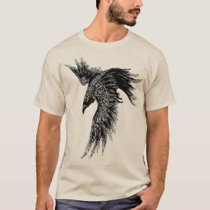 Camiseta Cuervo Hombre Mujer camiseta tshirt Bir G