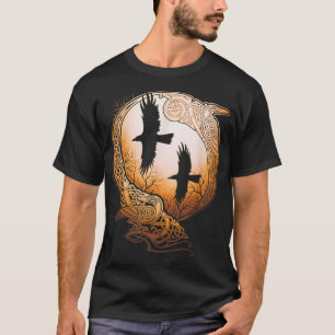 Camiseta Cuervo Hombre Mujer camiseta tshirt BirGo