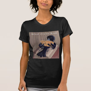 Camiseta Cuervo leyendo El Cuervo Divertido