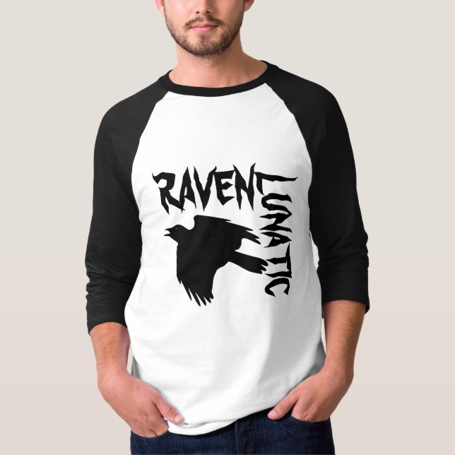 Camiseta Cuervo loco (Anverso)