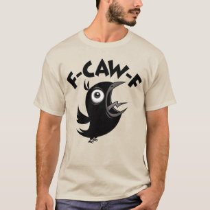 Camiseta Cuervo malhablado harto gritando J-MAL-J