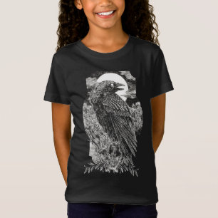 Camiseta Cuervo Místico Oscuro