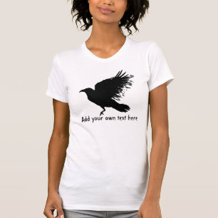 Camiseta Cuervo - negro