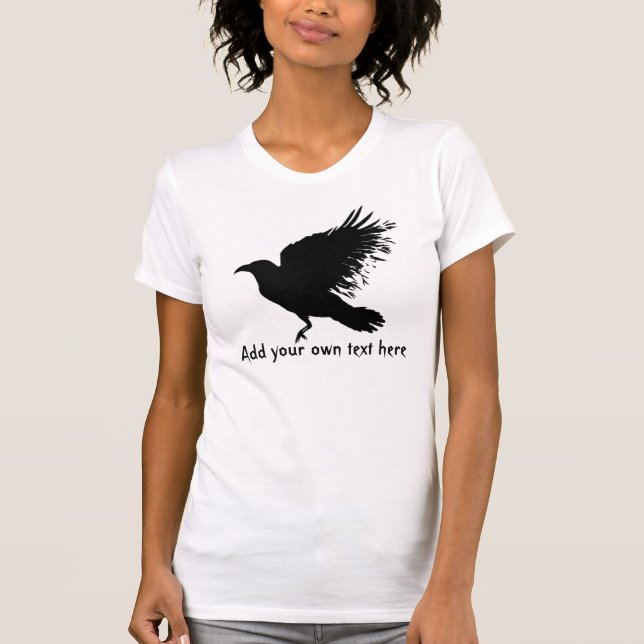 Camiseta Cuervo - negro (Anverso)