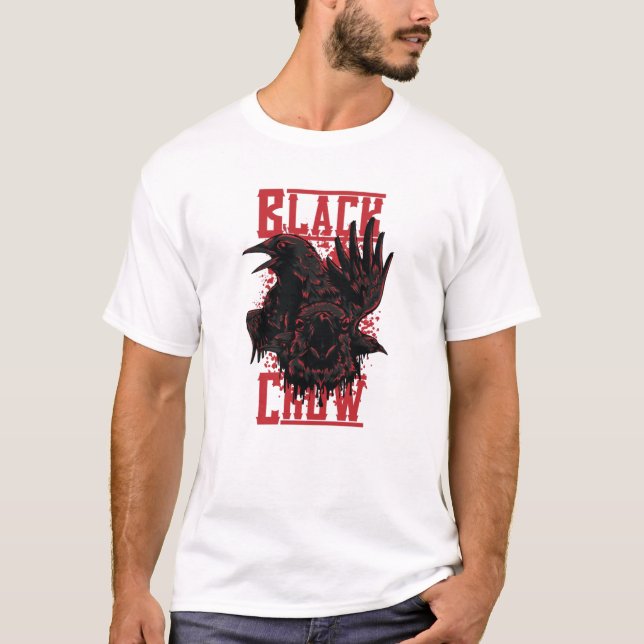 Camiseta Cuervo Negro (Anverso)
