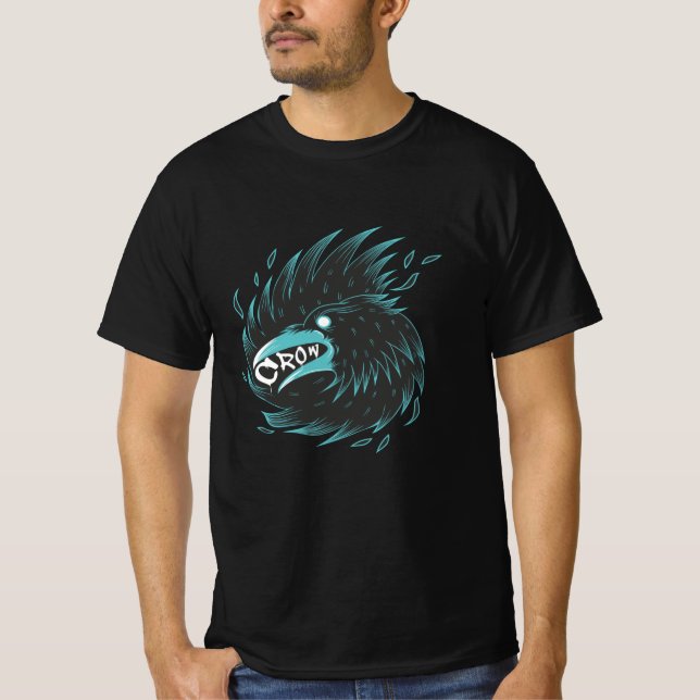 Camiseta Cuervo Negro (Anverso)