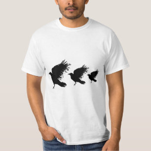 Camiseta Cuervo negro - altavoces personalizados