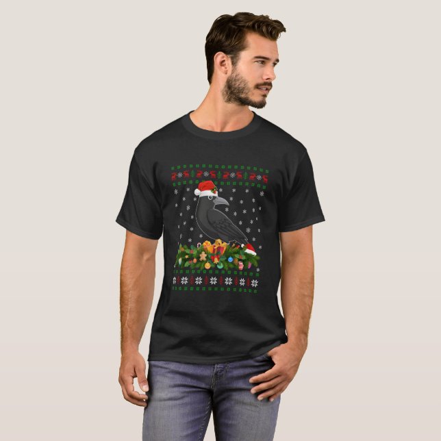 Camiseta Cuervo Pájaro Cuervo Santa Feo (Anverso completo)