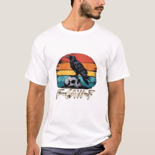 Camiseta Cuervo, Retro F-Caw-F Pájaro Cuervo Divertido Cuer