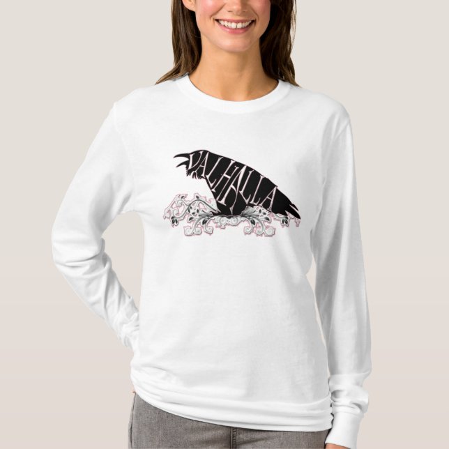 Camiseta Cuervo Valhalla de Fallegur (Anverso)